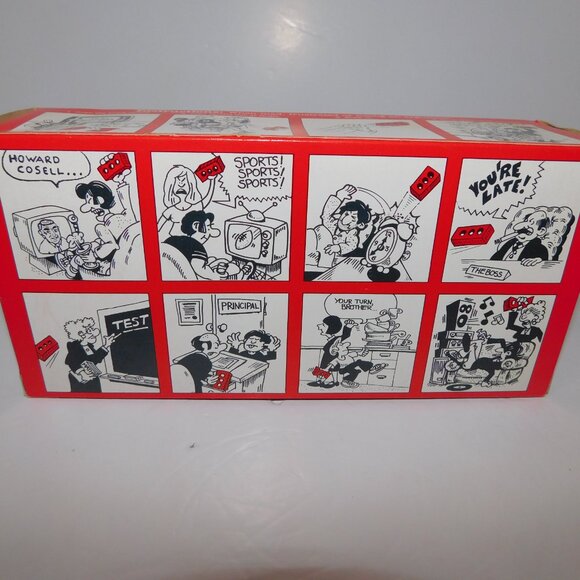 VTG 1984 THE BRICK Red Foam Novelty Stress Reliever Squeeze Throw Faux Brick NEW - Picture 6 of 6